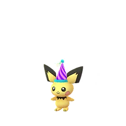 Pichu (Party Hat) – Rare Costume | Great League | 500+ CP