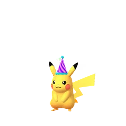 Pikachu (Party Hat) – Rare Costume | Great League | 1000+ CP